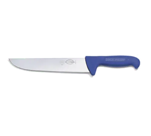 F.Dick Ergogrip Professional Butcher Knife – 10" Blue Handle | Denson Cfe 1