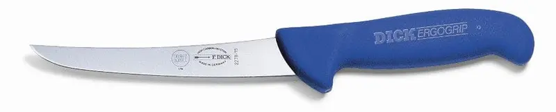 F.Dick Ergogrip Scandinavian Boning Knife – 6" Blue Handle | Denson Cfe 1