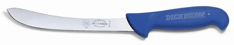 F.Dick Ergogrip Stiff-Blade Trimming Knife – 7" Blue Handle | Denson Cfe 1