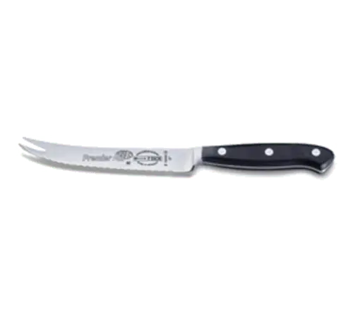 F.Dick Premier Plus 5-Inch Tomato Knife – Serrated Black Blade For Delicate Slicing | Denson Cfe 1