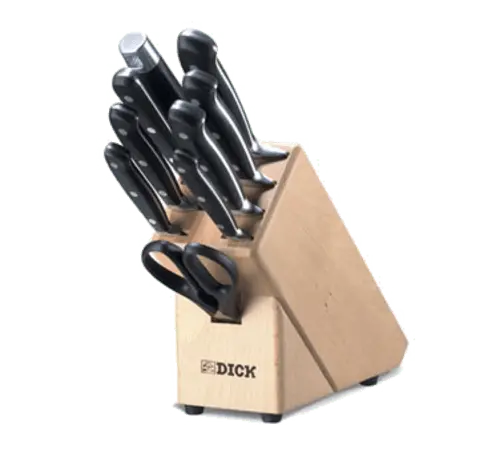 F.Dick Premier Plus 9-Piece Wooden Knife Block Set – Premium Storage Solution | Denson Cfe 1