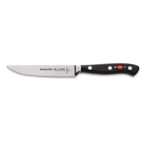 F.Dick Premier Plus Forged Steak Knife – 5-Inch Black Serrated Blade | Denson Cfe 1