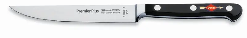F.Dick Premier Plus Slim Forged Steak Knife – 5-Inch Black Serrated Design | Denson Cfe 1