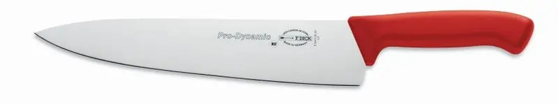 F.Dick Prodynamic 10" Chef Knife – Red | Denson Cfe 1