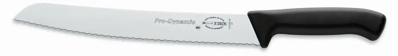 F.Dick Prodynamic 10-Inch Serrated Bread Knife (Model 8503926) – Black Ergonomic Handle | Denson Cfe 1