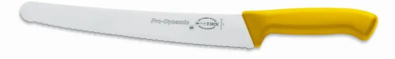 F.Dick Prodynamic 10" Serrated Utility Knife – Yellow | Denson Cfe 1