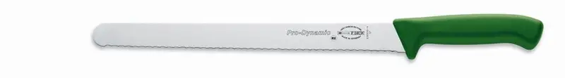 F.Dick Prodynamic 12" Serrated Slicer – Green | Denson Cfe 1