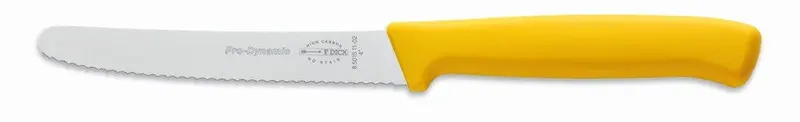 F.Dick Prodynamic 4.5-Inch Serrated Yellow Utility Knife – Model 850151102 1