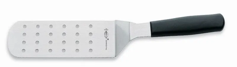 F.Dick Prodynamic 8-Inch Perforated Offset Spatula – Black Handle | Denson Cfe 1
