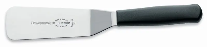 F.Dick Prodynamic Dual-Width Offset Spatula – 2" X 5", Black | Denson Cfe 1