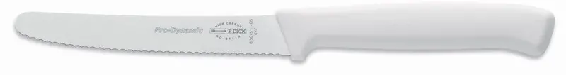 F.Dick Prodynamic Serrated Utility Knife – White, 4.5" | Denson Cfe 1