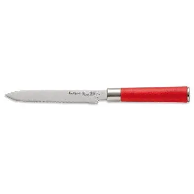 F.Dick Red Spirit 5-Inch Serrated Utility Knife – Red Handle | Denson Cfe 1