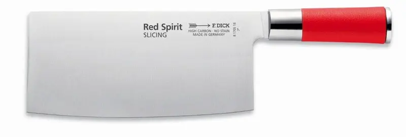 F.Dick Red Spirit 7-Inch Chinese Slicing Chef Knife – Red Handle | Denson Cfe 1
