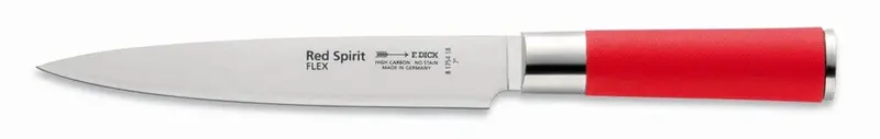 F.Dick Red Spirit 7-Inch Flexible Fillet Knife – Smooth Fish Preparation | Denson Cfe 1