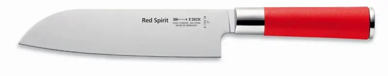 F.Dick Red Spirit 7-Inch Santoku Knife – All-Purpose Japanese-Style Blade | Denson Cfe 1