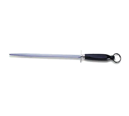 F. Dick Round Regular-Cut Sharpening Steel – 12", Includes Hanging Ring (7655130) 1