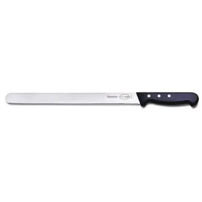 F.Dick Superior Round-Tip Slicer – 12-Inch Partially Serrated Knife For Safe, Controlled Slicing | Denson Cfe 1