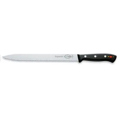F.Dick Superior Slicer – 11-Inch Fully Serrated Black-Handle Knife For Deli & Charcuterie | Denson Cfe 1