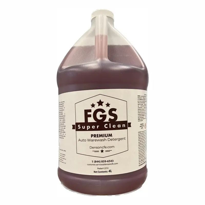 Fgs Superclean Perform 100 Dishwashing Detergent – Commercial-Grade, 4-Litre Concentrated Formula | Denson Cfe 1