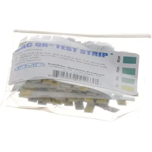 Fmp Quaternary Ammonia Sanitizer Test Strip Tape – 100-Strip Roll (142-1363) 1