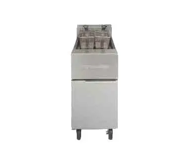 Frymaster Gf14 Floor-Mount Gas Fryer – 40 Lb Oil Capacity, 100,000 Btu, Liquid Propane 1