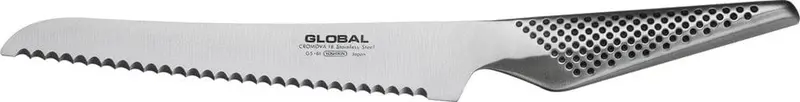 Global Gs61 Stainless Steel Bagel & Sandwich Knife – 6.5" (16 Cm), Precision-Forged Blade | Denson Cfe 1