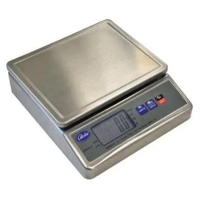 Globe Gps10-S Electric Portion Control Scale – 10 Lb, Lcd Display, Stainless Steel Housing | Denson Cfe 1