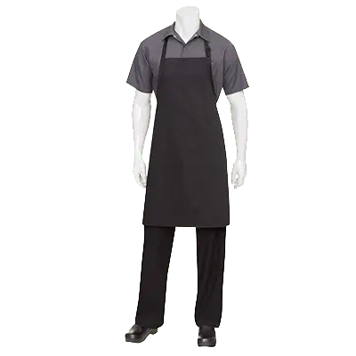 Heavy-Duty Butcher Bib Apron – 34" Length × 24" Width, Neck-Adjustable 1