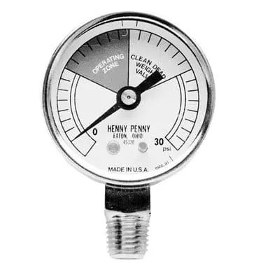 Henny Penny 16910 0–30 Psi Fryer Pressure Gauge | Denson Cfe 1