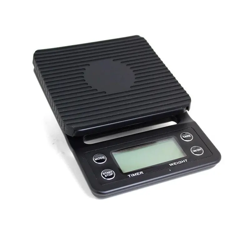 Java Gear Precision Black Coffee Scale – 3 Kg Capacity / 0.1 G Resolution 1
