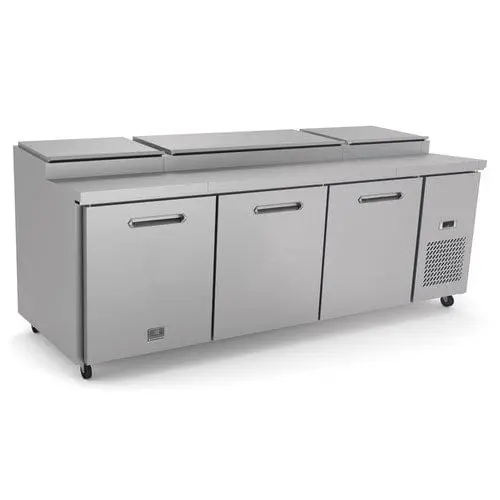 Kelvinator Kchpt92.12 Commercial Pizza Prep Table – 94.18" W/ Refrigerated Base, 115V | Denson Cfe 1