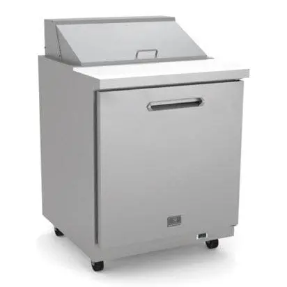 Kelvinator Kchst27.8 27.5" Single-Door Refrigerated Prep Table | Denson Cfe 1