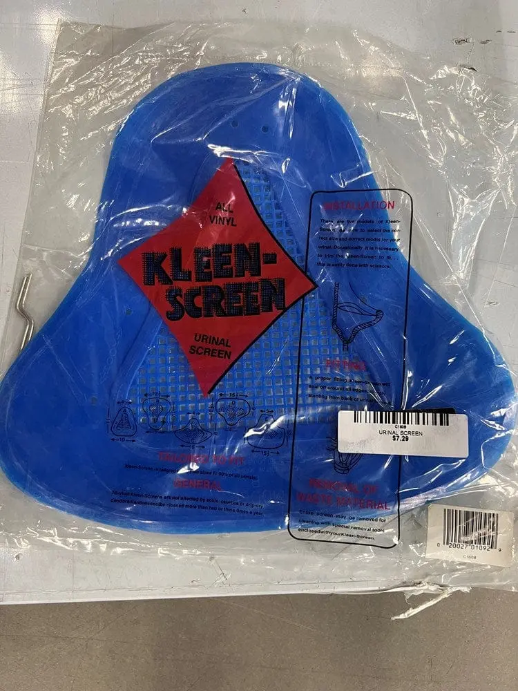 Kleen-Screen C160B Vinyl Urinal Deodorizer Screen – Discontinued Tailored Fit Model 1