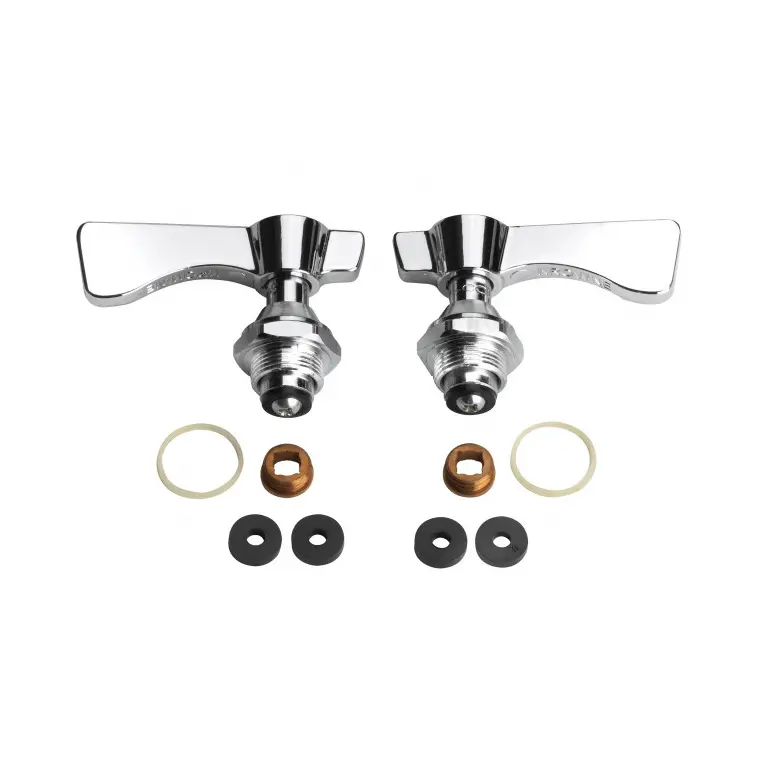 Krowne Silver Series Faucet Repair Kit – Compression Style With Matching Handles 1