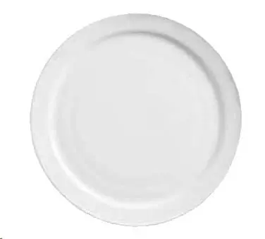 Libbey Porcelana Narrow-Rim Porcelain Plate – 6.5", Bright White | Denson Cfe 1