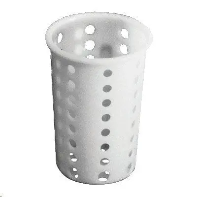 Magnum 5255 Cutlery Cylinder Dispenser – Tapered Design, 4.375" Top × 3.25" Base × 5.375" H | Denson Cfe 1
