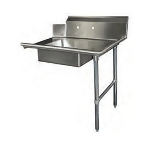 Magnum Ma-Dt-D-96R 96-Inch Stainless Steel Dish Table With Right-Side Soiled Sink 1
