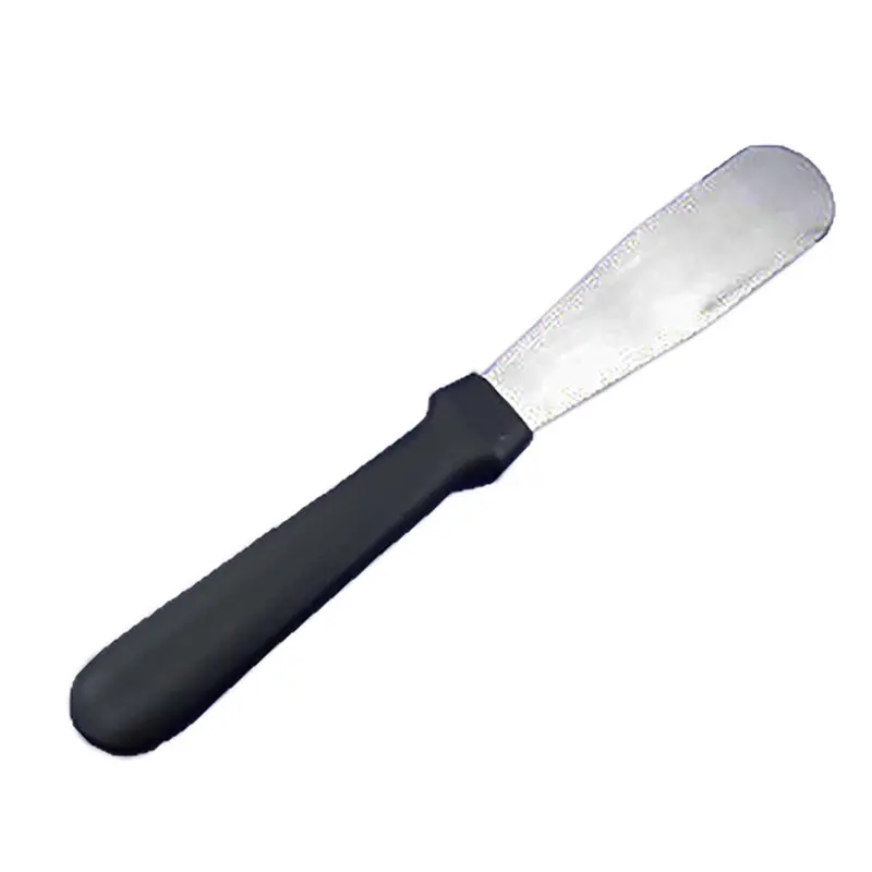 Magnum Mag20304 Precision 4-Inch Stainless Steel Edge Spatula With Black Handle | Denson Cfe 1