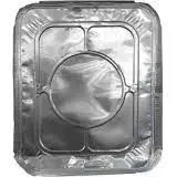 Marks Choice Half-Size Foil Pan Lids – Ac400L-Mc, 100-Pack (9" X 10") | Denson Cfe 1
