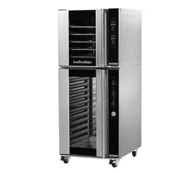 Moffat E32D5/P12M Turbofan Full-Size Electric Convection Oven With Steam Injection And 12-Tray Holding/Proofing Cabinet 1