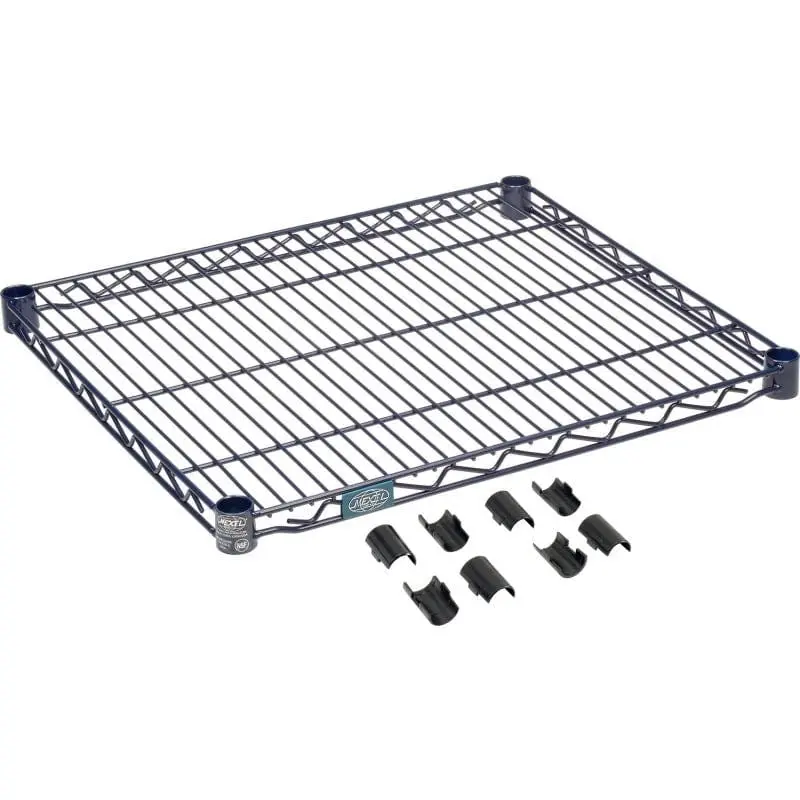 Nexel S2124C Chrome-Finished Wire Shelf – 21"W × 24"L 1