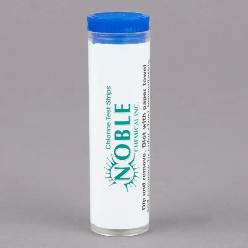 Noble Chemical Cm-240 Chlorine Test Strips (10–200 Ppm, 100-Count Vial) | Denson Cfe 1