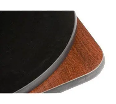 Oak Street Mb3042 30" X 42" Reversible Mahogany-And-Black Melamine Tabletop 1
