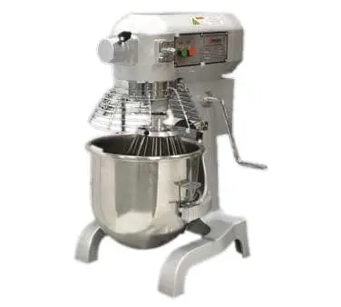 Omcan 20-Quart Planetary Mixer – Standard Duty, 110V, 1120W, Includes Safety Guard (Denson Cfe) 1
