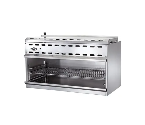 Omcan 44413 48-Inch Natural Gas Infrared Cheese Melter For Commercial Kitchens | Denson Cfe 1