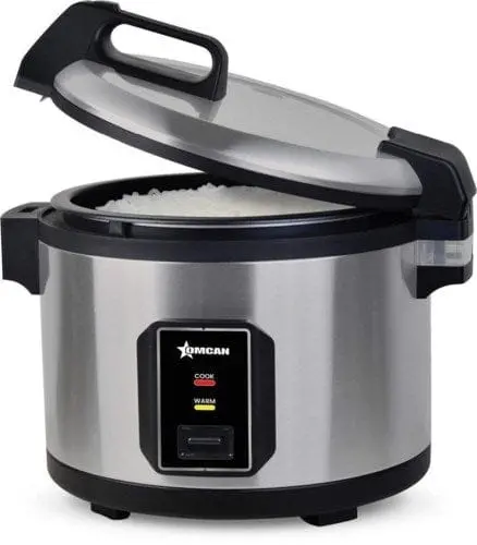 Omcan 47591 13-Liter Electric Rice Cooker & Warmer — Commercial Grade | Denson Cfe 1