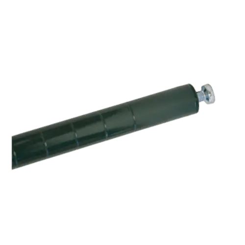 Omcan 84-Inch Dark Green Epoxy-Coated Adjustable Post | Denson Cfe 1