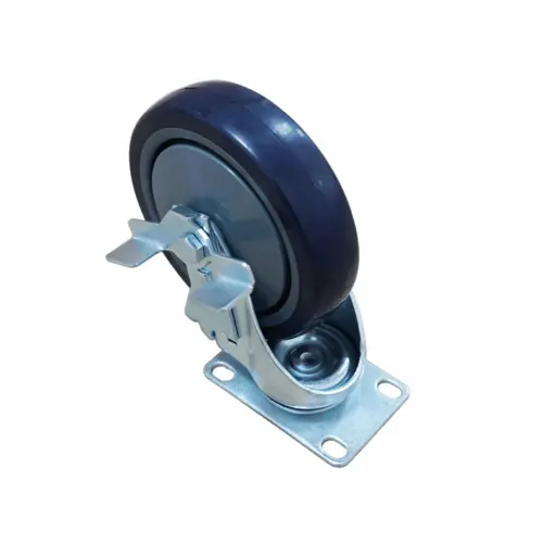 Omcan Brake-Fitted Caster Kit For Worktables With Cabinets, Sliding Doors & Drawers | Denson Cfe 1