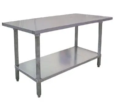 Omcan Elite Series 24" X 72" Stainless Steel Commercial Worktable | Denson Cfe 1