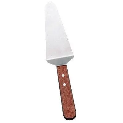 Omcan Pie Server – 4.75" X 2.375" Stainless Blade, Wooden Handle | Denson Cfe 1